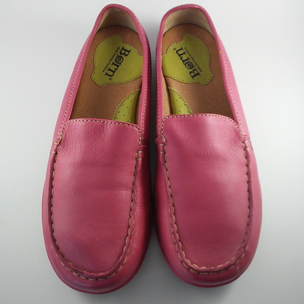 Born Women's hand Crafted Leather Mules 6.5 Medium
